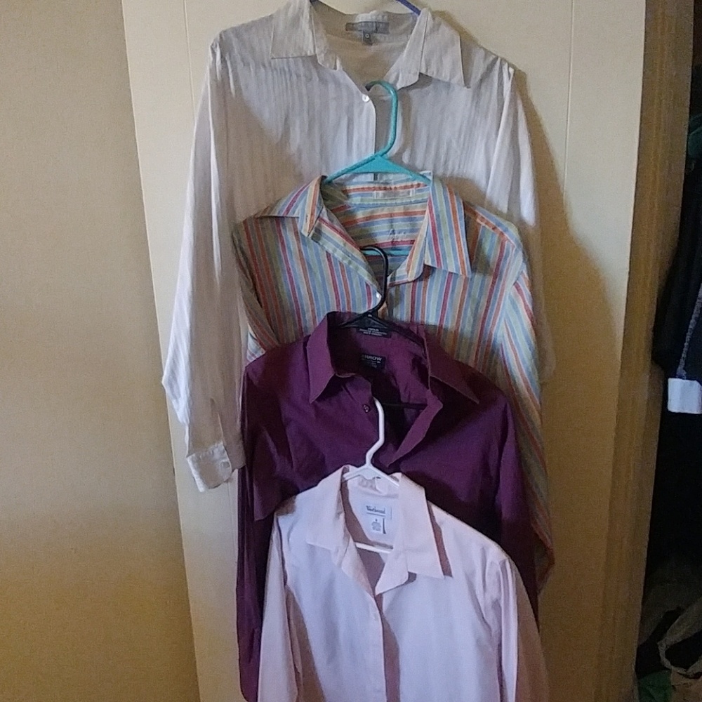 Lot of 4 button down